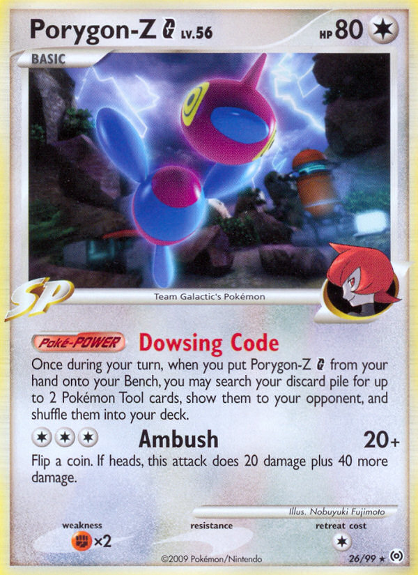 Arceus Set Porygon-Z G #26/99